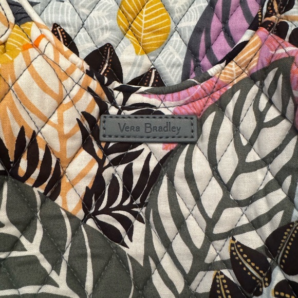 Vera Bradley Glenna purse Palm Floral design - Picture 3 of 5